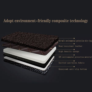 Venta de alta calidad de cuero universal multicolor antideslizante impermeable proteger alfombrillas de coche 4 piezas para Pajero todos los modelos - Product Image 2