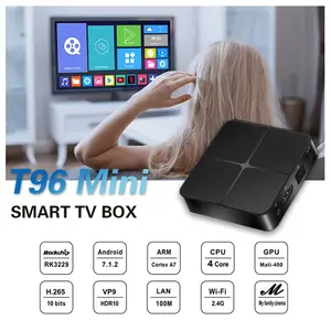 2,4G/5G Venta de fábrica Smart Home Android TV Box 4K Media Player Youtube ATV Set Top Box