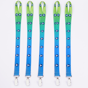 Thiết Kế Cao Cấp Chất Lượng Thân Thiện Với Môi Polyester Dây Buộc Với Màu Sắc Pantone Biểu Tượng Tùy Chỉnh ID Huy Hiệu Keychain Cho Phụ Nữ Người Đàn Ông - Product Image 4