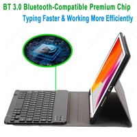 ZERTY Keyboard ZERTY, untuk Samsung Galaxy Tab S7 S6 Lite S5E S4