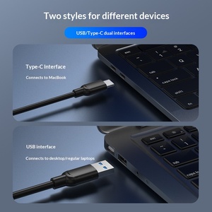 Base de Conexión <span class=keywords><strong>USB</strong></span> 3.0 de 4 Puertos para Laptops, Divisor <span class=keywords><strong>HUB</strong></span> - Product Image 4