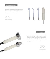 Esthéticienne multifonctionnelle 10 en 1 Nettoyage du visage Soins de la peau Équipement de beauté avec lampe grossissante pour le visage pour salon spa