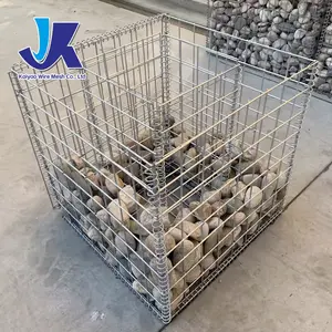 Vendite dirette dal produttore gabbion recinzione gabbiony Producent Pvc zincato rivestito Gabion scatola gabbia di pietra cestello