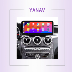 วิทยุติดรถยนต์ระบบนำทาง GPS LHD แอนดรอยด์13 256GB วิทยุรถยนต์สำหรับ Mercedes Benz C Class GLC CLA W205 2015-2018 - Product Image 1
