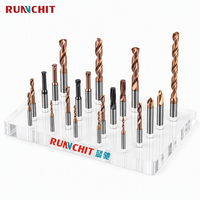 Foret hélicoïdal en carbure de tungstène Runchit Tools Manufactory pour machines-outils CNC