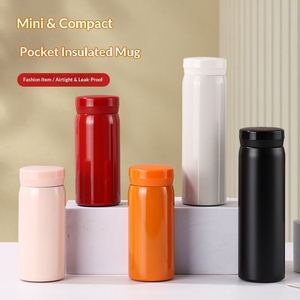 Gobelet isotherme personnalisé en acier inoxydable 304, mini et compact, gobelet de poche pour étudiants, gobelet créatif pour les affaires - Product Image 1