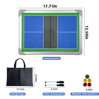 Tableau tactique portable de pickleball, bloc-notes de coach de pickleball portable, adapté aux entraîneurs de pickleball