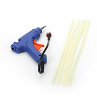 Pistolet à colle chaude pour modèles RC, double alimentation en option, alimenté par batterie Lipo XT60 DC12V et pistolet à colle chaude à branchement secteur AC220V