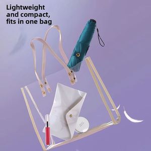Parasol pliable léger, imperméable, anti-UV, de poche, pour femmes et étudiantes - Product Image 2