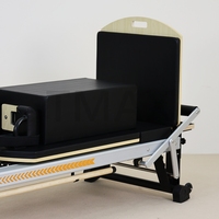 Tmax Appareil de Pilates Reformer en alliage d'aluminium durable pour exercices de fitness, yoga et gym à domicile