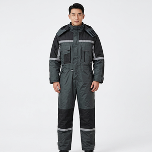 Combinaison de travail ignifuge pour homme en polyester certifié NFPA, personnalisable, avec fonction anti-déformation - Product Image 3