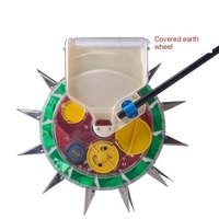 Nouvelle machine à semer multifonctionnelle à 7 rangs pour jardin et ferme, à haute productivité, avec moteur et poussée manuelle, et garantie d'un an