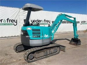 Excavadora Kobelco SK25 Usada, Miniexcavadora Kobelco SK25/Excavadora Usada SK135 de Japón - Product Image 3