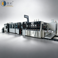 FFG Nouvelle Ligne de Production de Boîtes en Carton Ondulé avec Machine à Découper à l'Emporte-pièce, Pliatrice et Encollatrice pour l'Impression de Boîtes en Carton