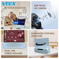 Tablet PC Todo en Uno para Personas Mayores con Pantalla Táctil, Octa Core, WiFi Dual, BT5.0, Altavoces Dobles de 10W, Tablet Inteligente con IA de 10.95 Pulgadas y Sonido Potente