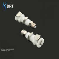 Raccord rapide à déconnexion rapide 1/8 NPT femelle, vanne en ligne, raccord de tuyau en plastique, connecteur fileté air/eau