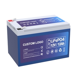 Batterie au lithium Lifepo4 12v 12ah, batteries solaires au lithium 12v 12ah pour moteur de bateau à moteur et à rames - Product Image 1