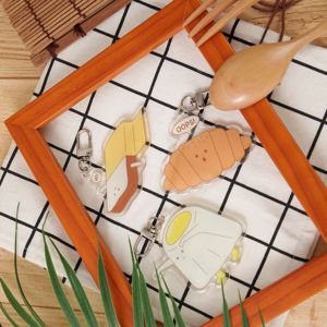 พวงกุญแจอะคริลิคอีพ็อกซี่ใสผสมได้อย่างอิสระใช้ร่วมกันได้ - Product Image 3