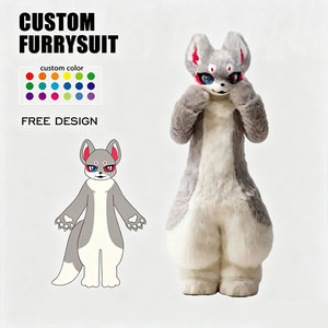 Offre Spéciale – Costume en Peluche Personnalisé avec Logo OEM, Costume de Mascotte en Fourrure, Personnage Animal de Haute Qualité - Product Image 1