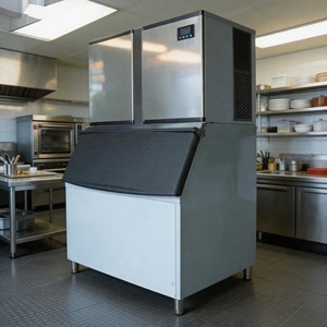 Factory Direct Sale Automatic 1ton Stainless Steel Cube <b>Ice</b> <b>Maker</b> Commercial <b>Ice</b> <b>Maker</b> High Productivity Featuring Compressor Hi - Product Image 4