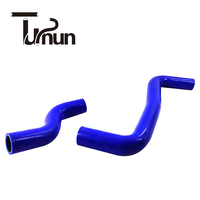 Kit de manguera de goma de silicona negra de Venta caliente para Toyota Corolla 93-97 7AFE 4AFE corte y moldeo personalizados
