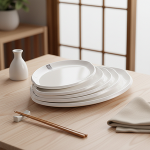 Lujo personalizado 100% melamina comedor placa <span class=keywords><strong>base</strong></span> de alta calidad japonesa de melamina de <span class=keywords><strong>placas</strong></span> - Product Image 3