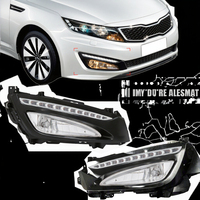 Accessoires de voiture Magicolor, feux antibrouillard avec feux de jour DRL, pare-chocs avant halogène 18W pour K5 Optima 2011 2012 2013