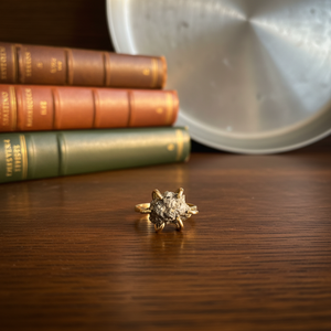 Anelli Regolabili in Cristallo Naturale con Tormalina Nera e <span class=keywords><strong>Ametista</strong></span>, <span class=keywords><strong>Anello</strong></span> Boho in Pietra di Quarzo con Avvolgimento Irregolare in Filo Metallico - Product Image 6