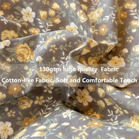 Ensemble de literie pour la maison en tissu brossé à imprimé floral, vente en gros d'usine, housse de couette 130 g/m², ensemble de housse de couette avec drap, taies d'oreiller