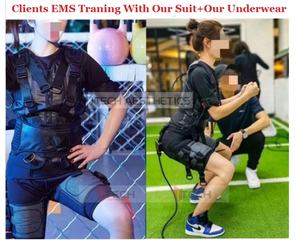 Terbaru setelan latihan Ems nirkabel Stimula Miha elektroda Ems sesuai dengan Ems Body Suit - Product Image 3