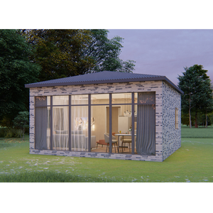 <span class=keywords><strong>Casa</strong></span> prefabricada de dos dormitorios para uso en vacaciones, Interior de lujo, cómoda, contenedor, 20 pies, 0r, 40 pies, moderna, CDPH - Product Image 5