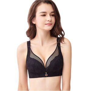 Soutien-gorge en dentelle grande taille pour femme soutien-gorge en maille grande taille soutien-gorge push up en dentelle grande taille - Product Image 1