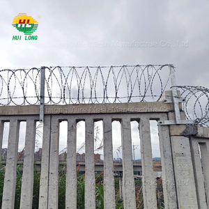 Bobina de alambre de púas de alta seguridad de <span class=keywords><strong>45</strong></span> cm de diámetro hecha de alambre de acero - Product Image 5