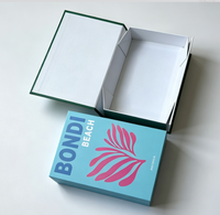 Boîte cadeau pliable magnétique de luxe avec logo personnalisé, fermeture magnétique, en carton, pour chaussures, vêtements, emballages d'expédition