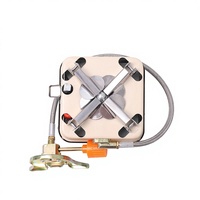 Réchaud à gaz portable pliable OEM tout-en-un 2800W avec allumage intégré pour pique-nique, cuisine, voyage et camping