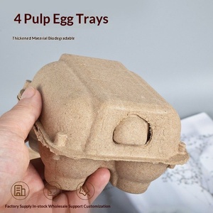 Empaque Ecológico Biodegradable para Huevos, Bandeja de Pulpa Moldeada, Soporte para Huevos de Papel Grueso, Transporte y Almacenamiento de Huevos para Granjas Avícolas, Venta al por Mayor - Product Image 6