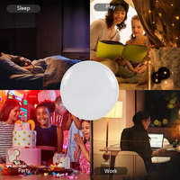 Tuya RGBCW plafonnier de chambre 24W prise en charge Alexa Google Assistant contrôle de l'application vocale Smart WiFi BT plafonnier