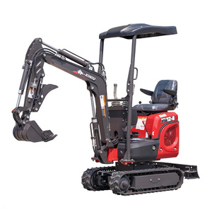 <span class=keywords><strong>Mini</strong></span>-excavatrice sur chenilles <span class=keywords><strong>Rhinoceros</strong></span> XN12-8 pour moteur à 3 cylindres, système hydraulique, boîte de vitesses, PLC pour la ferme - Product Image 1