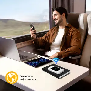 Unlocked SUNCOMM SRT875H tragbares WiFi-Hotspot-Gerät 2,4 Zoll Touchscreen Wi-Fi 6 MiFis 5G Mobile Router für Reisen