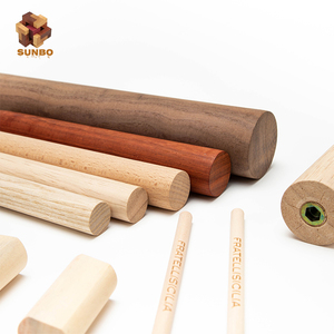 SUNBO, venta al por mayor, palo de <span class=keywords><strong>madera</strong></span> de abedul ecológico, Art <span class=keywords><strong>Deco</strong></span> moderno, poste plano, varillas de espiga de <span class=keywords><strong>madera</strong></span> maciza para decoración del hogar para cajas de letras - Product Image 1