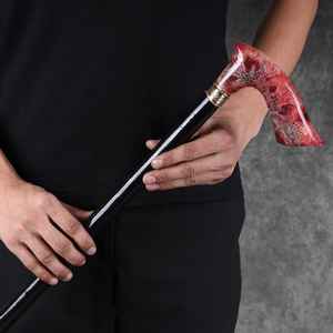 Bastón de Resina y Madera Funcional, Combinando Resistencia, Durabilidad y Detalles Estéticos - Product Image 6