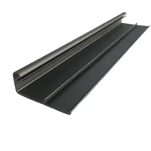 Mat Zwart Abs Extrusieprofiel Voor Tv-Plank Rugbord Frame Ondersteuning