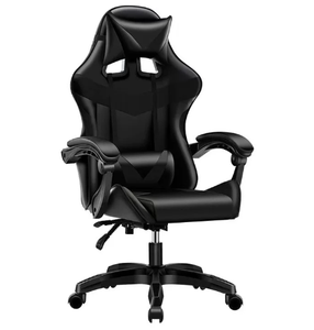 Silla <span class=keywords><strong>de</strong></span> Juego Ergonómica Giratoria Reclinable <span class=keywords><strong>de</strong></span> PU Roja y Negra, Económica, para Computadora, Hogar y Sala <span class=keywords><strong>de</strong></span> Juegos - Product Image 5
