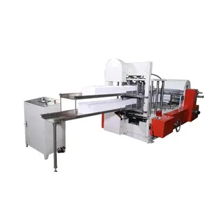 Machine automatique de fabrication de serviettes en papier d'impression couleur