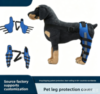 Attelle de soutien pour la marche à deux pattes arrière pour chiens seniors - Immobilisation post-opératoire, ambulation assistée, design tendance, facile à porter