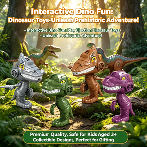 Juego de Dinosaurios de Juguete LK Toys con Expulsión, Modelo Interactivo con <span class=keywords><strong>Mini</strong></span> Figuras de Dinosaurios, Juguete Divertido de Simulación para Niños - Product Image 3