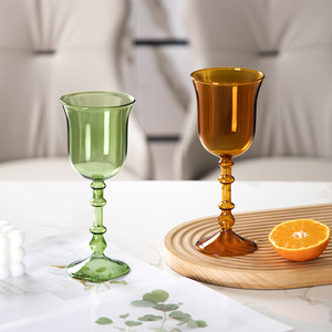 <span class=keywords><strong>Copa</strong></span> de Vino Dulce Moderna y Ecológica, Soplada a Mano, Colorida, con Diseño de Columna <span class=keywords><strong>Romana</strong></span>, para Decoración del Hogar - Product Image 3