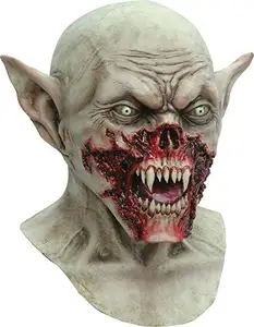 Rubber Super Horror Zombie Scary Vampire Halloween Costume Latex Full Head Mask Kurten Adult Party Masks