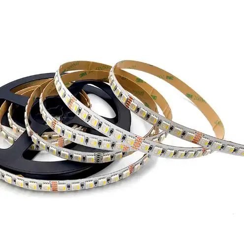 4 in 1 RGBW led strip lighting 5050 led stripe 12mm 24V rgbw 120leds flexible led tape light with 3oz PCB