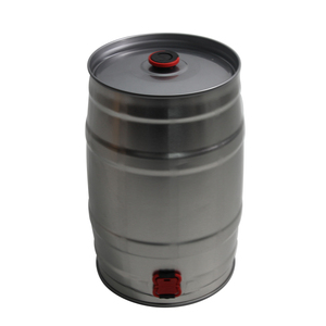 Mini Barriles de Cerveza Impresos Innopack de 5 Litros, Barril/Cubo de Estaño con Logotipo Personalizado, con Grifo y Tapa de Cierre - Product Image 1